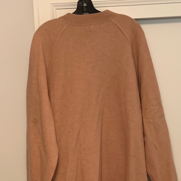 Madewell Womens Wool Bomber Sweater Jacket NWT - Picture 3 of 5